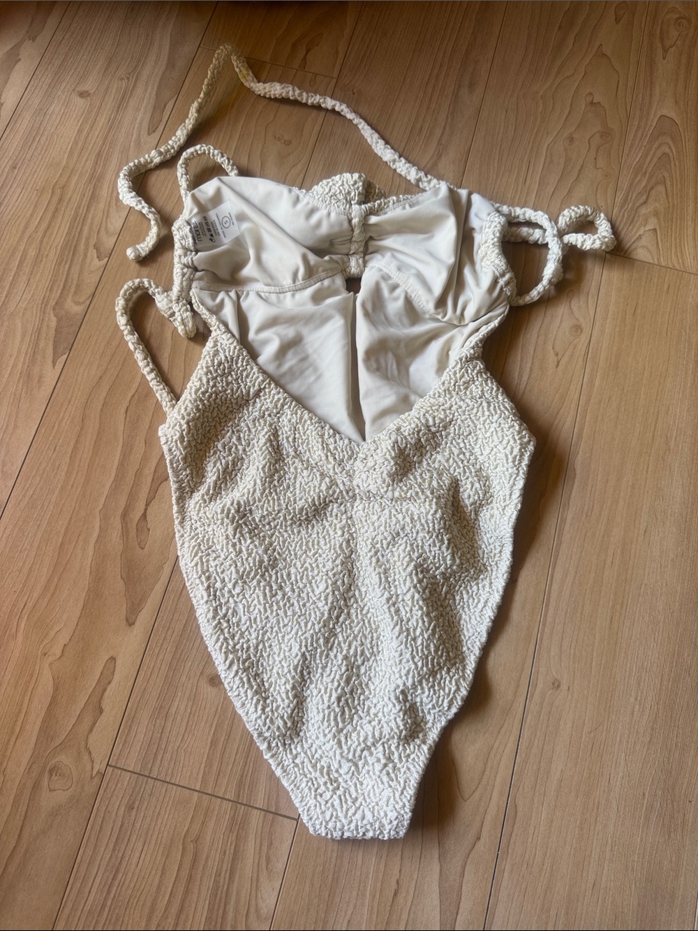 Montce Oat Texture Devin Rosa One-Piece - Picture 2 of 4